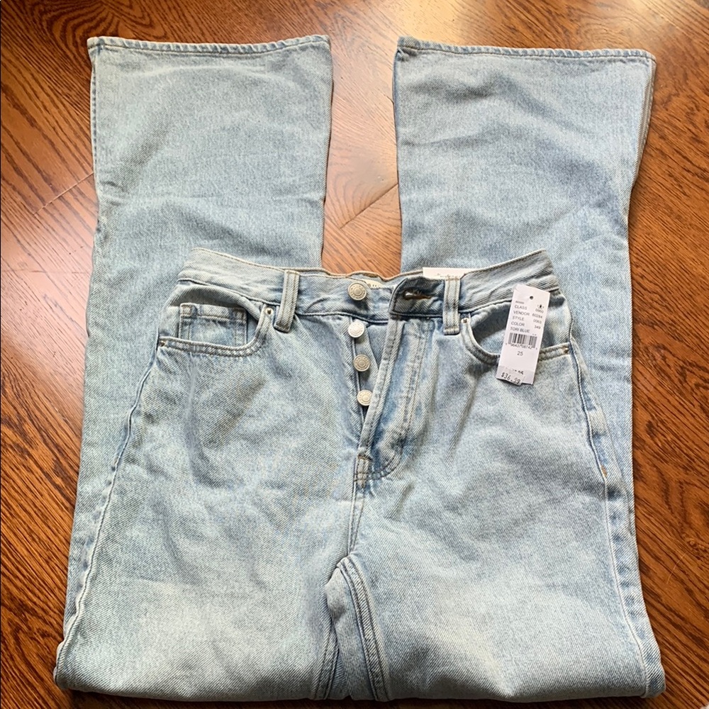 NWT PacSun Jeans Blue high rise bootcut